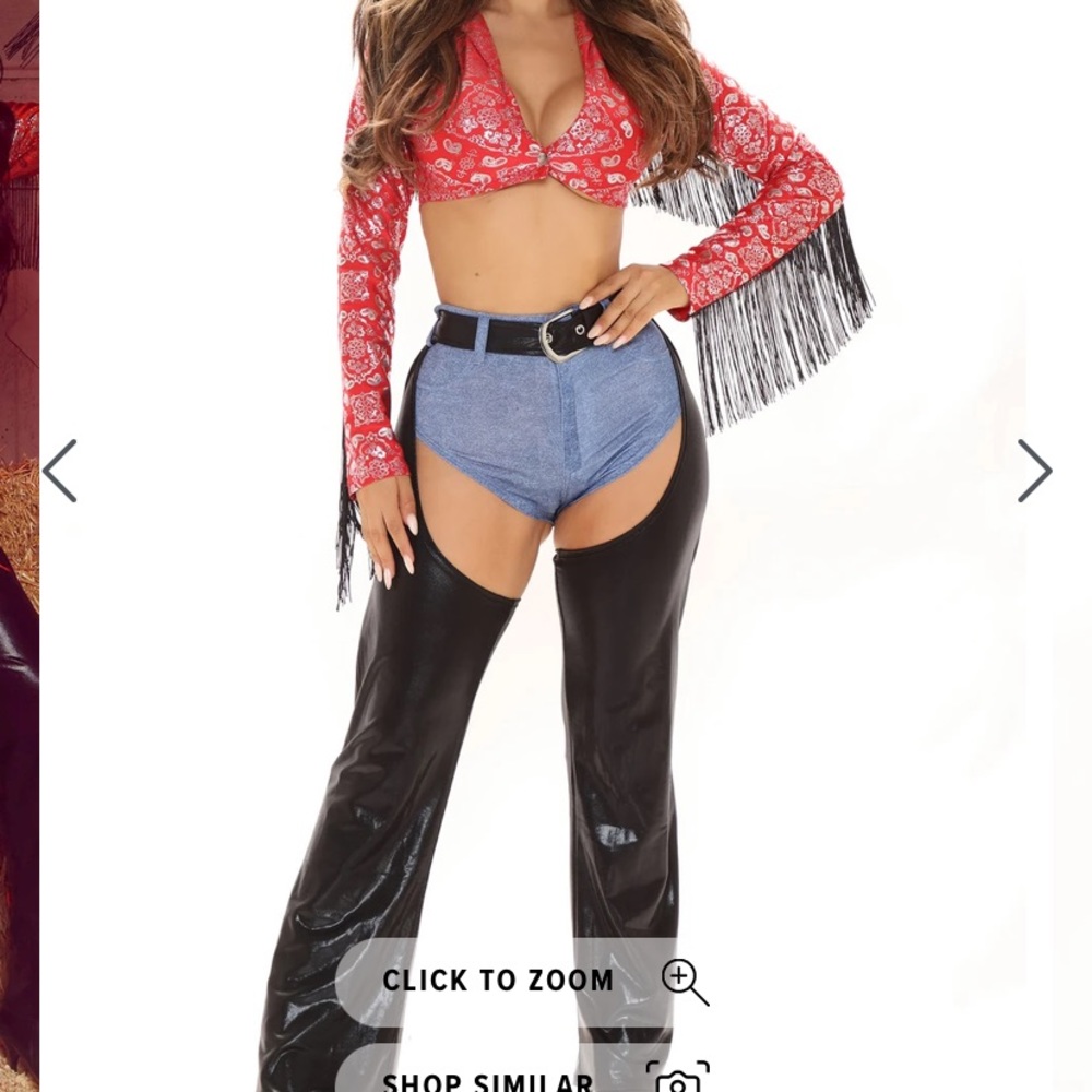 Fashion nova cowgirl costume